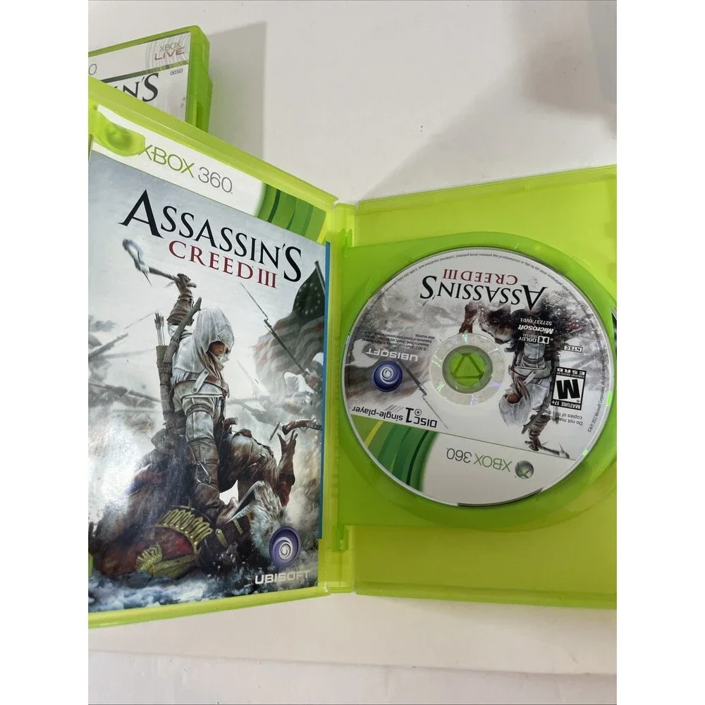 Xbox 360 Assassin’s Creed Collection Lot 6 Games